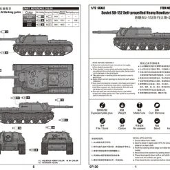 07130 | Trumpeter 1/72 Soviet SU-152 Heavy Self-Propelled Gun Scaled Plastic Model Kit -Mini Crafters Store TRU 07130 04 1200x800 1