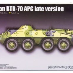 07138 | Trumpeter 1/72 Russian BTR-70 APC (Late Version) Armoured Personnel Carrie Scaled Plastic Model Kit