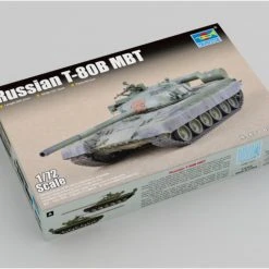 07144 | Trumpeter 1/72 Russian T-80B Main Battle Tank Scaled Plastic Model Kit -Mini Crafters Store TRU 07144 56 1200x800 1