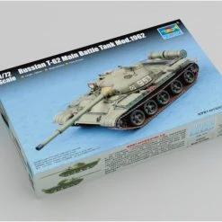 07146 | Trumpeter 1/72 Russian 1962 T-62 Main Battle Tank Scaled Plastic Model Kit -Mini Crafters Store TRU 07146 53 1200x800 1