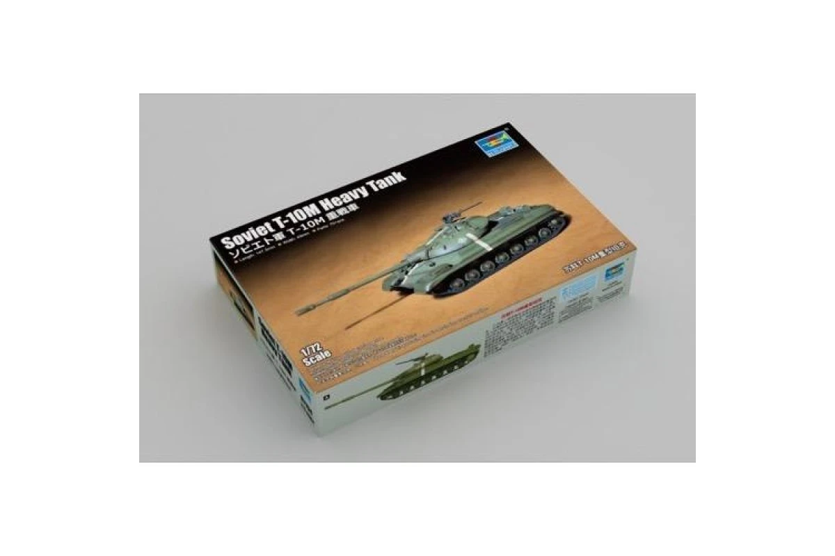 07154 | Trumpeter 1/72 Soviet T-10M Heavy Tank Scaled Plastic Model Kit 4 07154 | Trumpeter 1/72 Soviet T-10M Heavy Tank Scaled Plastic Model Kit - Image 2