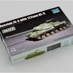 07163 | Trumpeter 1/72 Russian JS-3 W/ 122mm BL-9 Tank Scaled Plastic Model Kit -Mini Crafters Store TRU 07163 55 1200x800 1