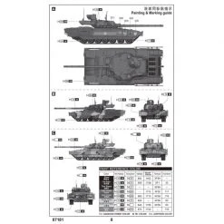 07181 | Trumpeter 1/72 Russian T-14 Armata MBT Scaled Plastic Model Kit -Mini Crafters Store TRU 07181 4 1200x800 1