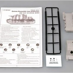 07212 | Trumpeter 1/72 German Brummbar (Late Version) Scaled Plastic Model Kit -Mini Crafters Store TRU 07212 53 1200x800 1