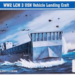 07213 | Trumpeter 1/72 USN WWII LCN 3 Vehicle Landing Craft Plastic Model Kit