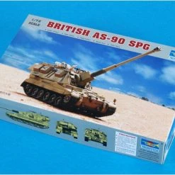 07221 | Trumpeter 1/72 British AS-90 SPG Self-Propelled Gun Scaled Plastic Model Kit -Mini Crafters Store TRU 07221 52 1200x800 1