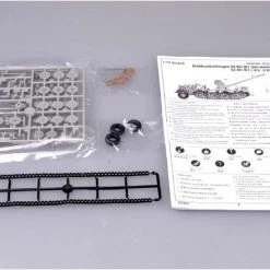 07251 | Trumpeter 1/72 German Sd.Kfz.9/1 6 Ton Crane Half-track Scaled Plastic Model Kit -Mini Crafters Store TRU 07251 53 1200x800 1