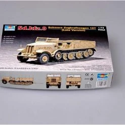 07252 | Trumpeter 1/72 German Sd.Kfz.9 18 Ton Half-track Scaled Plastic Model Kit -Mini Crafters Store TRU 07252 53 1200x800 1