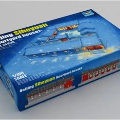 09001 | Trumpeter 1/100 Courtyard House (Beijing Siheyuan) Scaled Plastic Model Kit -Mini Crafters Store TRU 09001 02 1200x800 1