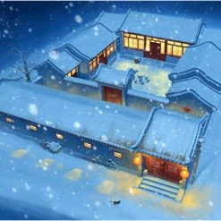 09001 | Trumpeter 1/100 Courtyard House (Beijing Siheyuan) Scaled Plastic Model Kit -Mini Crafters Store TRU 09001 03 1200x800 1