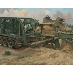 09502 | Trumpeter 1/35 BTM-3 High Speed Trench Digger Vehicle Scaled Plastic Model Kit -Mini Crafters Store TRU 09502 51 1200x800 1