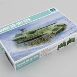 09505 | Trumpeter 1/35 Soviet SU-101 SPA Self-Propelled Gun Scaled Plastic Model Kit -Mini Crafters Store TRU 09505 52 1200x800 1