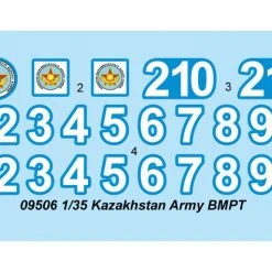 09506 | Trumpeter 1/35 Kazakhstan BMPT Terminator Tank Scaled Plastic Model Kit -Mini Crafters Store TRU 09506 67 1200x800 1