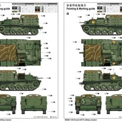 09509 | Trumpeter 1/35 Soviet AT-P Artillery Tractor Scaled Plastic Model Kit -Mini Crafters Store TRU 09509 53 1200x800 1