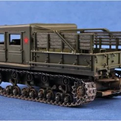 09514 | Trumpeter 1/35 Russian AT-S Artillery Tractor W/ ML-20 152mm Howitzer Scaled Plastic Model Kit -Mini Crafters Store TRU 09514 69 1200x800 1
