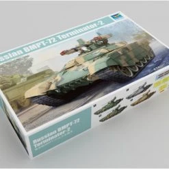 09515 | Trumpeter 1/35 Russian BMPT-72 Terminator-2 Tank Vehicle Scaled Plastic Model Kit -Mini Crafters Store TRU 09515 67 1200x800 1
