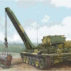 Trumpeter 09553 | Tamiya 1/35 Russian BREM-1 Armoured Recovery Vehicle Scaled Plastic Model Kit -Mini Crafters Store TRU 09553 13 1200x800 1