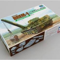 Trumpeter 09553 | Tamiya 1/35 Russian BREM-1 Armoured Recovery Vehicle Scaled Plastic Model Kit -Mini Crafters Store TRU 09553 14 1200x800 1
