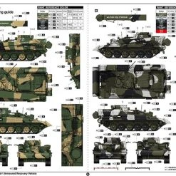 Trumpeter 09553 | Tamiya 1/35 Russian BREM-1 Armoured Recovery Vehicle Scaled Plastic Model Kit -Mini Crafters Store TRU 09553 16 1200x800 1