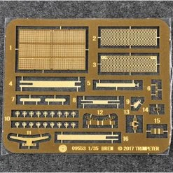 09554 | Trumpeter 1/35 Russian BREM-1M Armoured Recovery Vehicle Scaled Plastic Model Kit -Mini Crafters Store TRU 09554 15 1200x800 1
