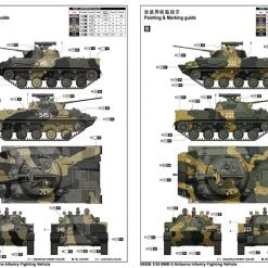 09556 | Trumpeter 1/35 BMD-3 Airborne Infantry Fighting Tank Scaled Plastic Model Kit -Mini Crafters Store TRU 09556 04 1200x800 1
