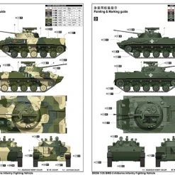09556 | Trumpeter 1/35 BMD-3 Airborne Infantry Fighting Tank Scaled Plastic Model Kit -Mini Crafters Store TRU 09556 05 1200x800 1