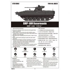 09572 | Trumpeter 1/35 BMD-3 Airborne Infantry Fighting Tank Scaled Plastic Model Kit -Mini Crafters Store TRU 09572 04 1200x800 1