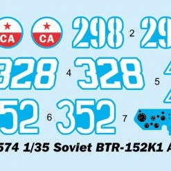 09574 | Trumpeter 1/35 Soviet BTR-152K1 APC Scaled Plastic Model Kit -Mini Crafters Store TRU 09574 02 1200x800 1