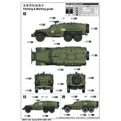 09574 | Trumpeter 1/35 Soviet BTR-152K1 APC Scaled Plastic Model Kit -Mini Crafters Store TRU 09574 09 1200x800 1