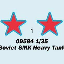 09584 | Trumpeter 1/35 Soviet SMK Heavy Tank Scaled Plastic Model Kit 15 09584 | Trumpeter 1/35 Soviet SMK Heavy Tank Scaled Plastic Model Kit -Mini Crafters Store TRU 09584 02 1200x800 1