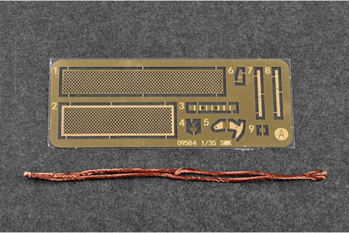 09584 | Trumpeter 1/35 Soviet SMK Heavy Tank Scaled Plastic Model Kit 13 09584 | Trumpeter 1/35 Soviet SMK Heavy Tank Scaled Plastic Model Kit - Image 11