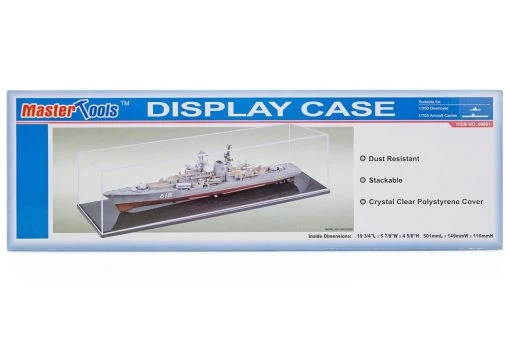 09801 | Trumpeter Model Plastic Display Case 501x149x116mm -Mini Crafters Store TRU 09801 00 1200x800 1