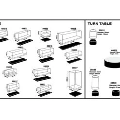 09803 | Trumpeter Model Plastic Display Case 257x66x60mm -Mini Crafters Store TRU 09803 53 1200x800 1