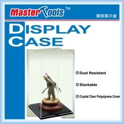 09807 | Trumpeter Model Plastic Display Case 117x117x206mm -Mini Crafters Store TRU 09807 52 1200x800 1