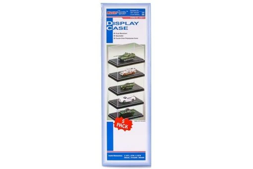 09811 | Trumpeter Model Plastic Display Case 90x51x38mm 5Pcs -Mini Crafters Store TRU 09811 00 1200x800 1