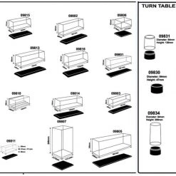 09817 | Trumpeter Model Plastic Display Case 210x100x80mm -Mini Crafters Store TRU 09817 52 1200x800 1