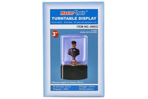 09832 | Trumpeter Model Plastic Display Turntable Case 84x130mm -Mini Crafters Store TRU 09832 00 1200x800 1