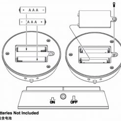 09861 | Trumpeter Model Plastic Display Case 84x115mm W/ LED -Mini Crafters Store TRU 09861 54 1200x800 1