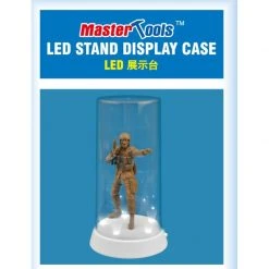 09864 | Trumpeter Model Plastic Display Case 84x185mm W/ LED -Mini Crafters Store TRU 09864 52 1200x800 1