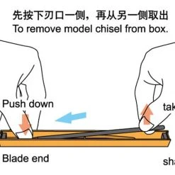 09927 | Trumpeter Master Tools Modelers RR2 3m Chisel -Mini Crafters Store TRU 09927 52 1200x800 1