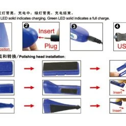 09939 | Trumpeter Master Tools Modelers Electric Sander & Polisher Kit W/ USB Charger -Mini Crafters Store TRU 09939 52 1200x800 1