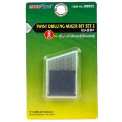 09955 | Trumpeter Master Tools 1.0, 1.1, 1.2, 1.3, 1.4, 1.5, 1.6, 1.7mm Craft Drill Set