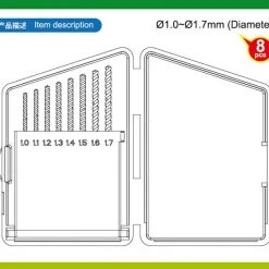 09955 | Trumpeter Master Tools 1.0, 1.1, 1.2, 1.3, 1.4, 1.5, 1.6, 1.7mm Craft Drill Set 8 09955 | Trumpeter Master Tools 1.0, 1.1, 1.2, 1.3, 1.4, 1.5, 1.6, 1.7mm Craft Drill Set -Mini Crafters Store TRU 09955 52 1200x800 1