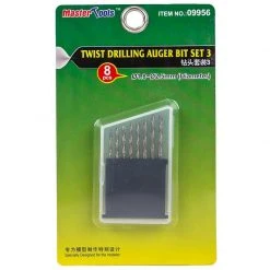 09956 | Trumpeter Master Tools 1.8, 1.9, 2.0, 2.1, 2.2, 2.3, 2.4, 2.5mm Craft Drill Set