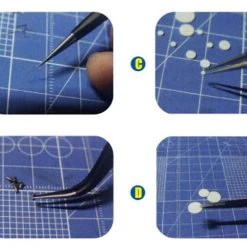 09957 | Trumpeter Master Tools Modelers Tweezers Set 4Pcs -Mini Crafters Store TRU 09957 52 1200x800 1