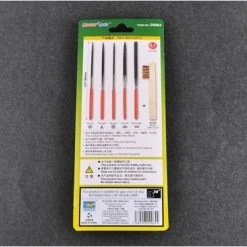09964 | Trumpeter Master Tools Modelers Diamond File & Brass Brush Assorted Set 6Pcs -Mini Crafters Store TRU 09964 52 1200x800 1