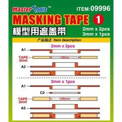 09997 | Trumpeter 5mm, 8mm & 12mm Masking Tape 9 09997 | Trumpeter 5mm, 8mm & 12mm Masking Tape -Mini Crafters Store TRU 09997 04 1200x800 1