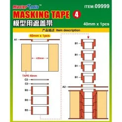 09999 | Trumpeter 40mm Masking Tape -Mini Crafters Store TRU 09999 03 1200x800 1