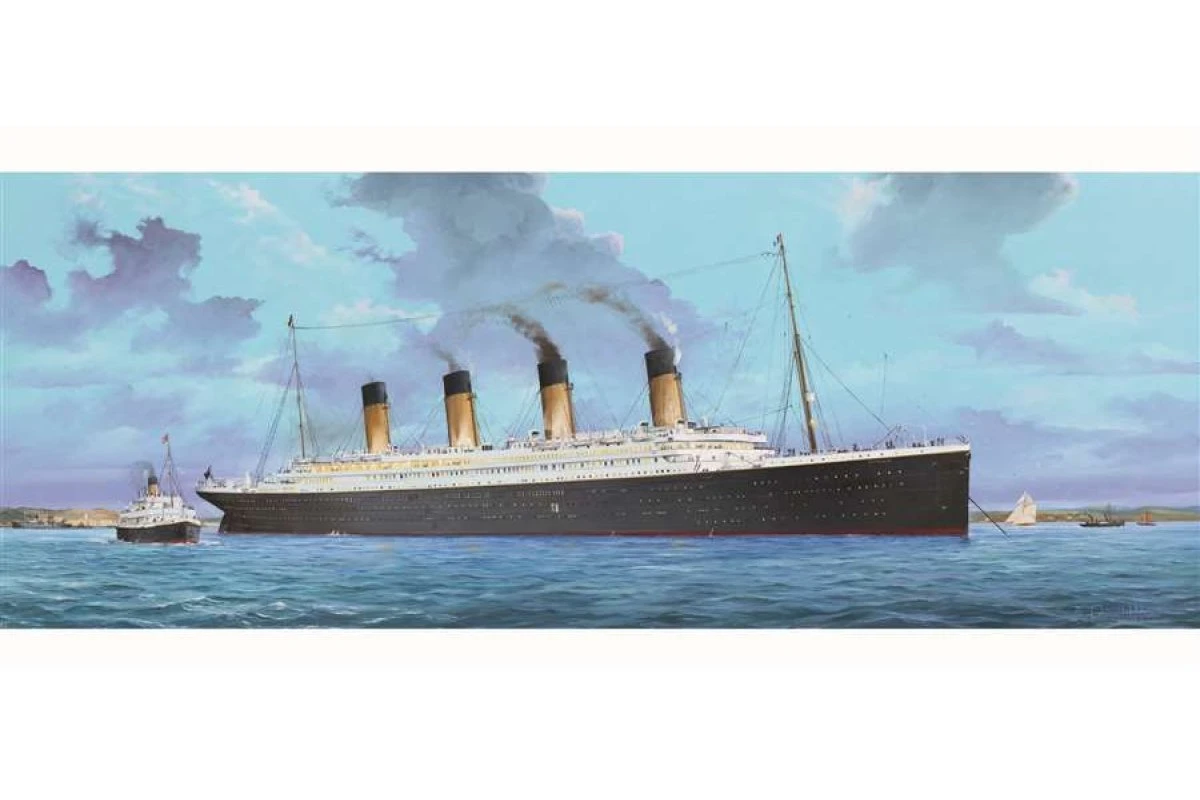 03719 | Trumpeter 1/200 Titanic Ship Plastic Model Kit W/ LED Lighting Set 3 03719 | Trumpeter 1/200 Titanic Ship Plastic Model Kit W/ LED Lighting Set
