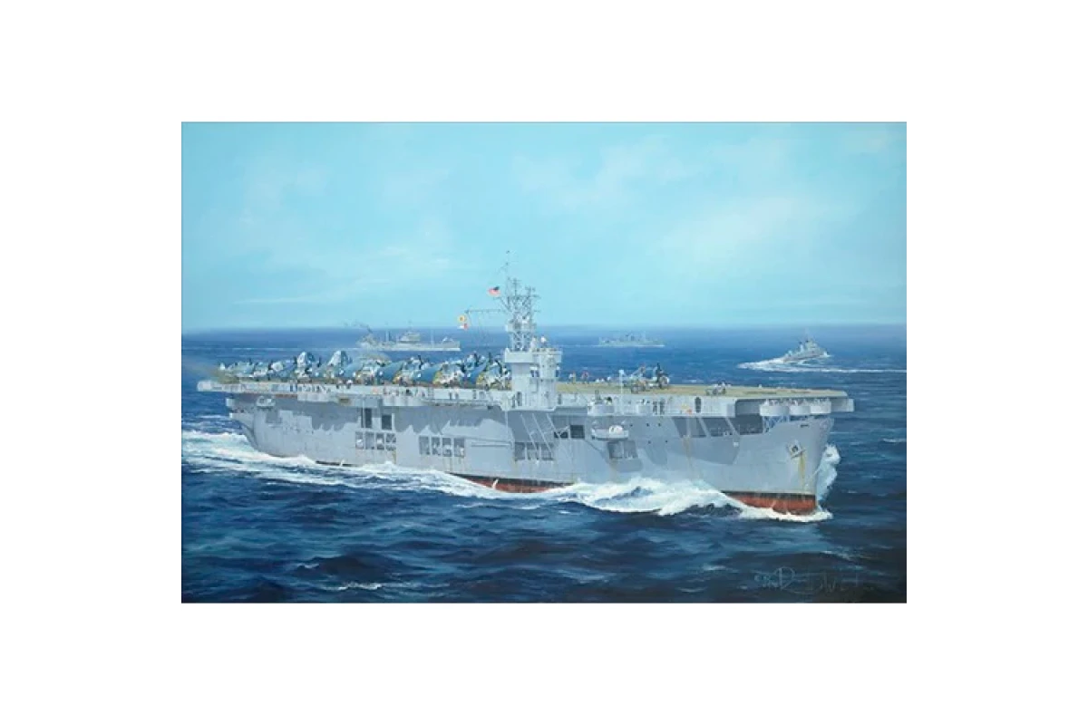 TR05369 | Trumpeter 1/350 USS Sangamon Scaled Plastic Model Kit 3 TR05369 | Trumpeter 1/350 USS Sangamon Scaled Plastic Model Kit